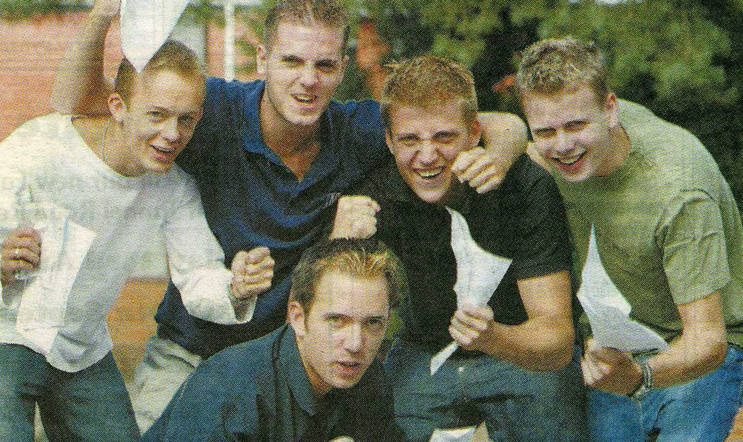 A-Level results day 2002