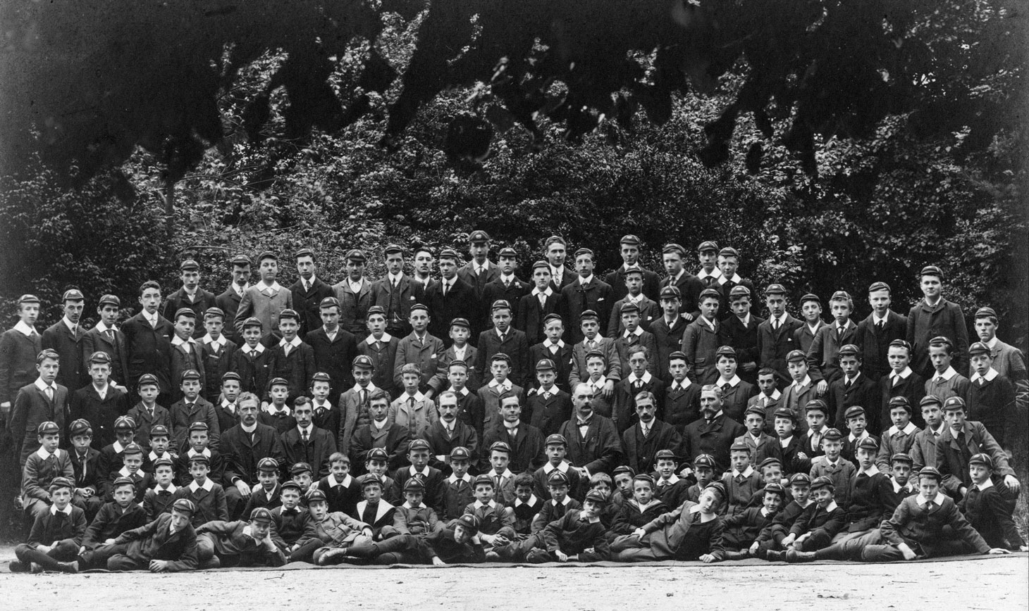 This whole-school photo from 1904 is one of the earliest we have