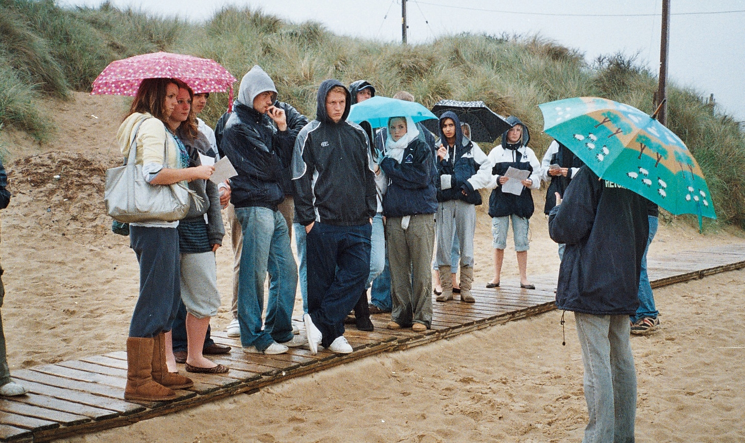 Some happy RGS students enjoying the UK summer on Hemsby Beach back in 2007