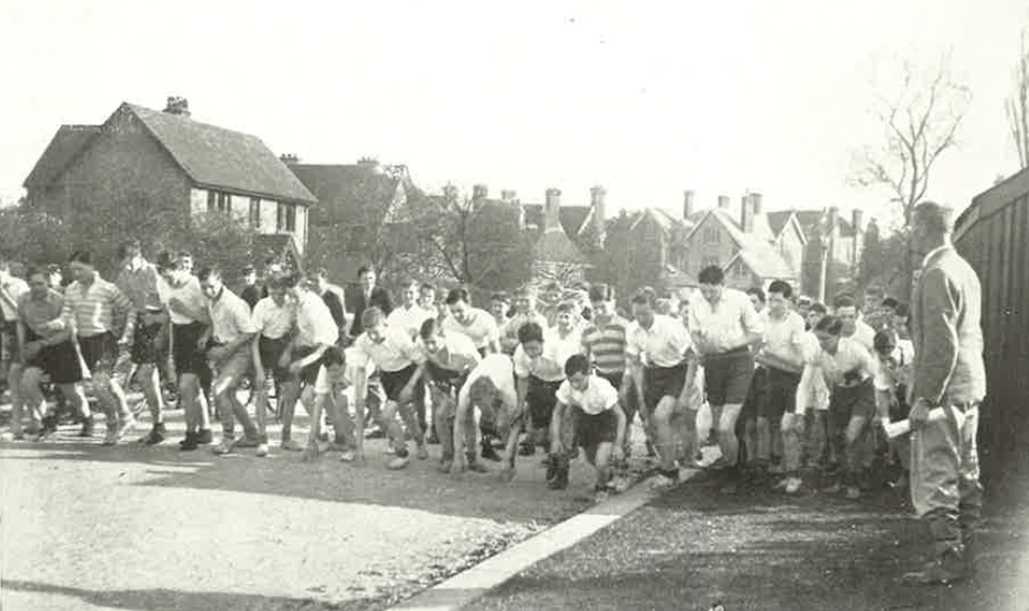 Steeplechase starting line 1933
