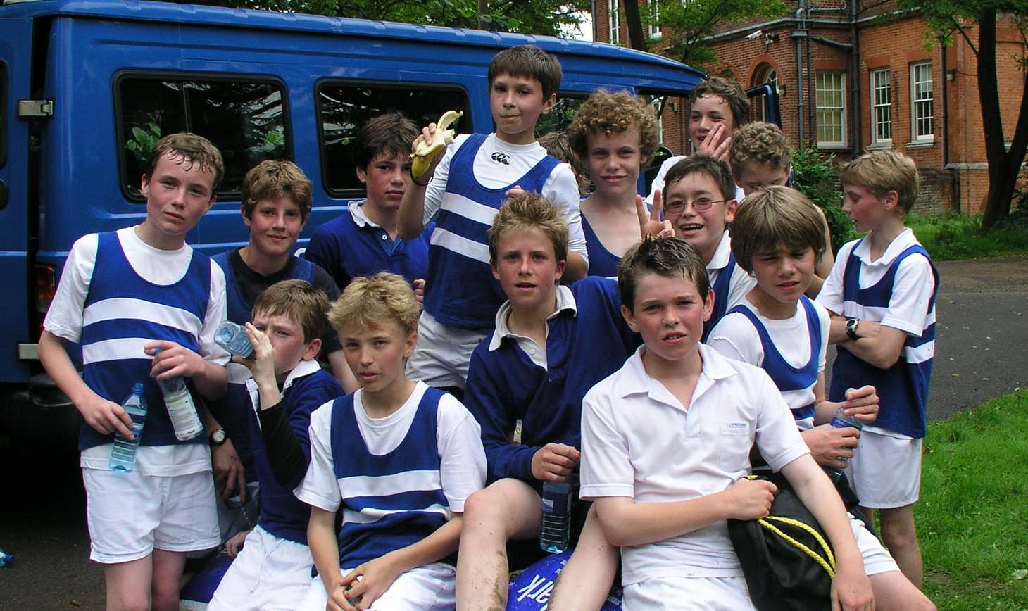 Some red faces from the 2007 Tadworth Court Run