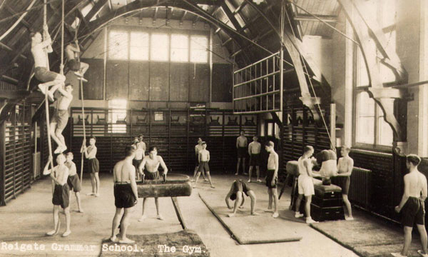 RGS gymnasium 1906, now the Library