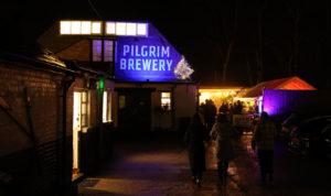 Pilgrim Brewery outside